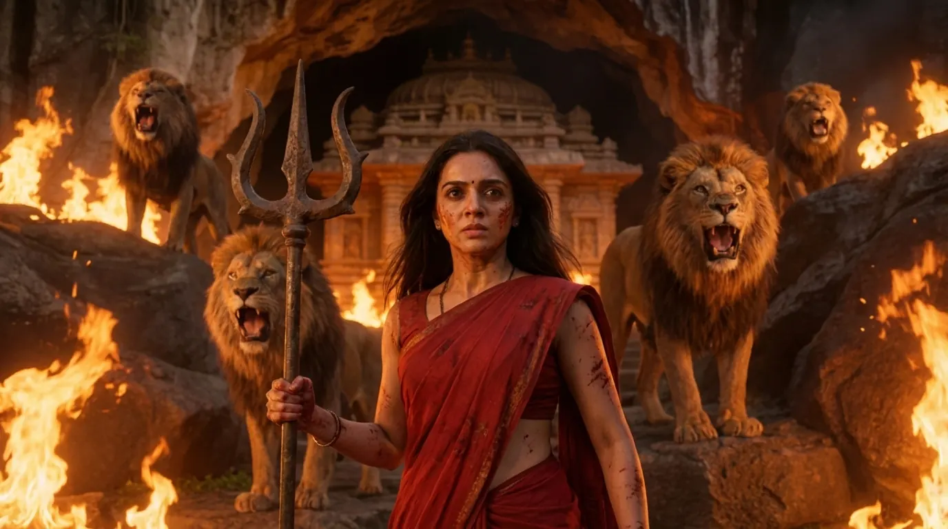 Red Lotus cinematic still