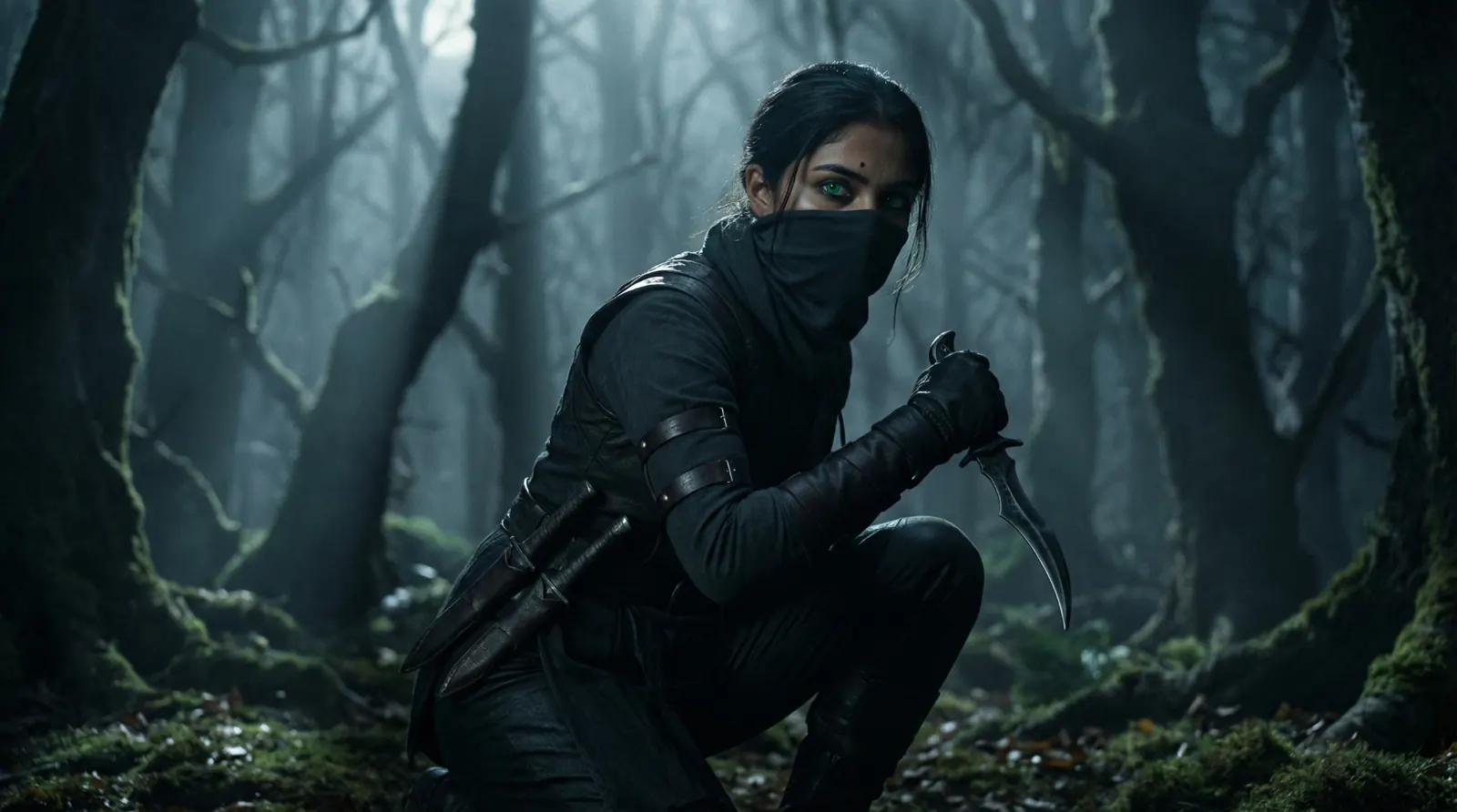 Red Lotus cinematic still